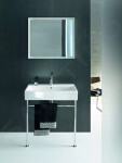 DURAVIT - Vero Air Umyvadlo 700x470 mm, bez přepadu, otvor pro baterii, WonderGliss, bílá 23507000411