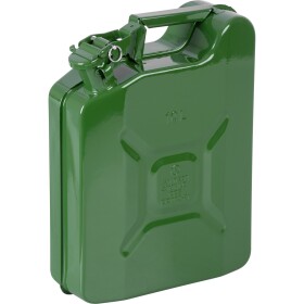 STREND PRO 254700 Kanystr kovový, 10L, zelený, JerryCan LD10