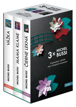 Séria detektívok: Vážka, Mama klame, Čierne lekná BOX - Michel Bussi