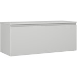 MEXEN/S - Orio koupelnová skříňka pod umyvadlo 120 cm s deskou, 1 šuplík, šedá mat 91A10-12047-1-BFC62
