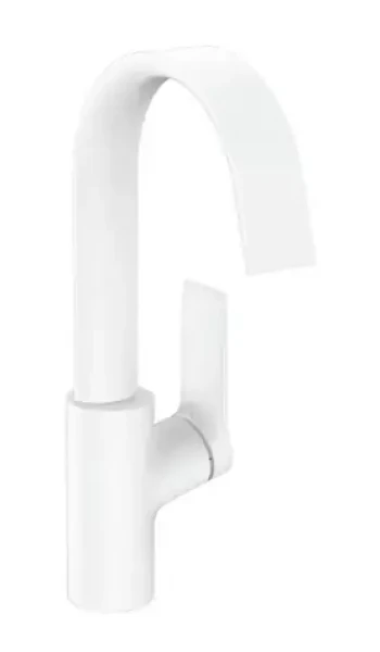 Hansgrohe Vivenis - Umyvadlová baterie 210 | s otočným výtokem | EcoSmart | matná bílá (75032700)