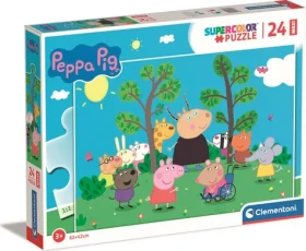 Clementoni PUZZLE Prasátko Pepina: S kamarády MAXI