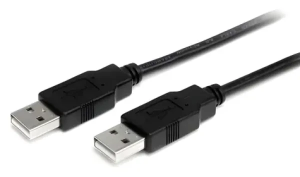 StarTech USB-A (M) - USB-A (M) 1 m černá / Kabel / USB 2.0 (USB2AA1M)
