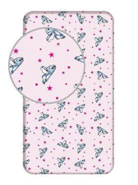 Prostěradlo - Lilo and Stitch Pink Stars