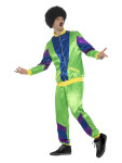Smiffys.com Kostým - Tepláková souprava - 80. léta - zelená Velikost: M