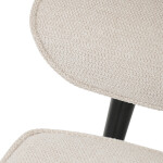 Relaxační křeslo, béžová, sametová látka, AK-303 CRM2