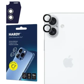 3mk Hardy Lens Protection Pro skla na fotoaparát pro iPhone 16/16 Plus Transparent (5903108588690)