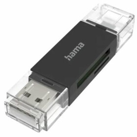 Hama čtečka SD karet / USB-A / microUSB (200130)