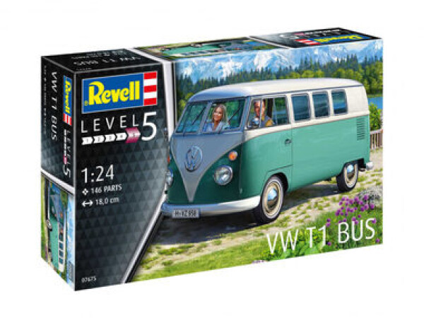 Revell VW T1 panel van 1:24