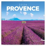 NOTIQUE Poznámkový kalendář Provence 2026 - Západní / 30 x 30 cm (PGP-35160-Z)