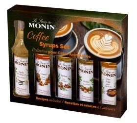Monin Coffee box sirupy 5x50ml