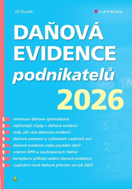 Daňová evidence podnikatelů 2026 - Jiří Dušek