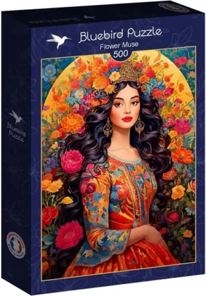 BLUEBIRD Puzzle Květinová múza