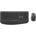 Logitech MK880 Signature Comfort Plus DE graphite / Bezdrátová sada klávesnice a myši / DE verze (920-014024)