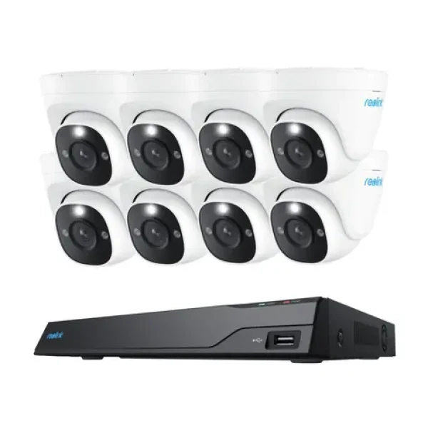 Reolink NVS16-8MD8 - RLK16-800D8 / kamerový set / 8x kamera / 3840 x 2160 / IP67 / LAN WAN HDMI / PoE (6975253983933)