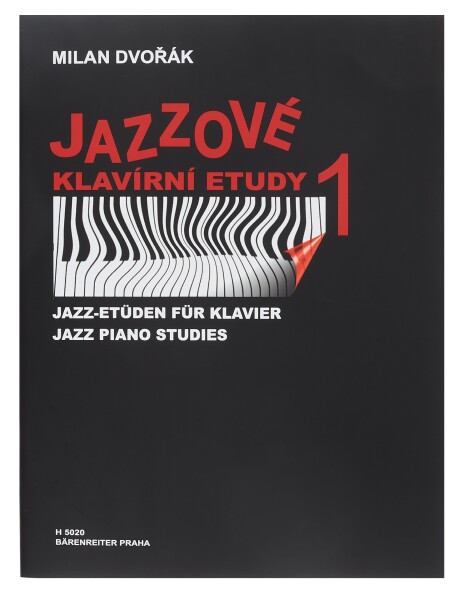 Jazzové klavírní etudy Dvořák Milan