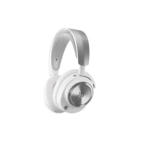 SteelSeries Arctis Nova Pro Wireless X bílá / Herní bezdrátová sluchátka / mikrofon / BT 5.0 / USB-C / ANC / 3.5 mm (61525)