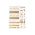 Busy B Nástěnný kalendář Everyday Stripe 2026/27, multi barva, papír