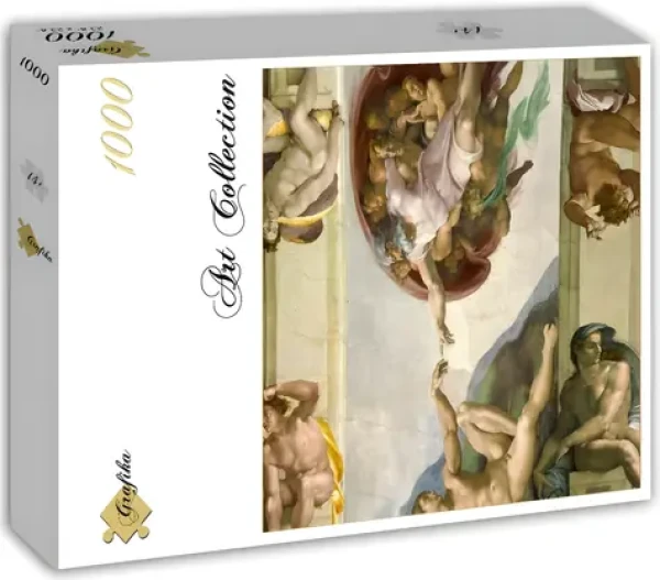 GRAFIKA Puzzle Stvoření Adama