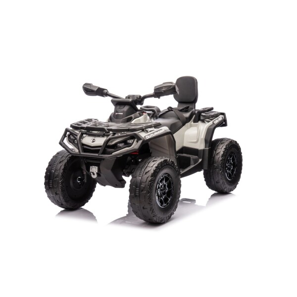 Mamido Dětská elektrická čtyřkolka Can-Am Outlander ATV šedá