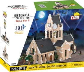 COBI 2299 Kostel v Sainte-Mere-Église