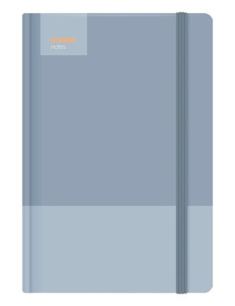 Blok A5, 100l, 80g, linkovaný - Casual Blue s gumou
