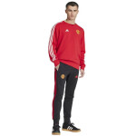 Pánské teplákové kalhoty M IT4179 černo-červené - Adidas XL