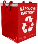 Taška na tříděný odpad SIXTOL Sort Easy Carton 36l