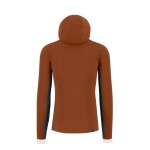 KARPOS Marmolada Hoodie Fleece, Mahogany/Woodl.Gray velikost: L