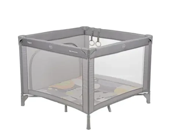 KikkaBoo Hrací ohrádka Enjoy Grey Cat / od narození do 36 měsíců (31003030014KB)