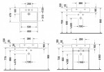 DURAVIT - Vero Umyvadlo nábytkové 60x47 cm, s 1 otvorem pro baterii, s WonderGliss, alpská bílá 04546000271