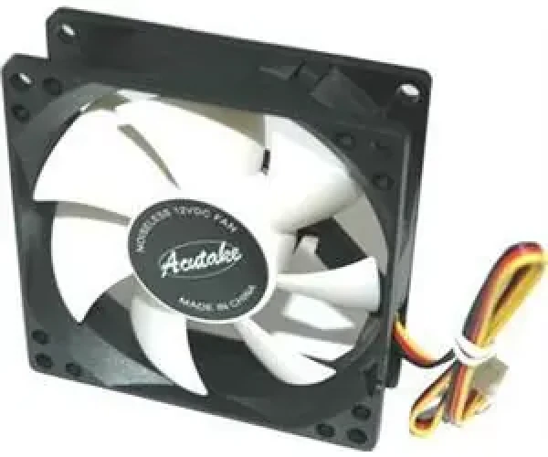 Acutake ACU-FAN80 / Ventilátor / 80 x 80 x 25 mm / 1 600 ot./min. / 14,9 dB / 3 pin (ACU-FAN80)