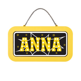 Neonová cedulka se jménem - Anna - Albi