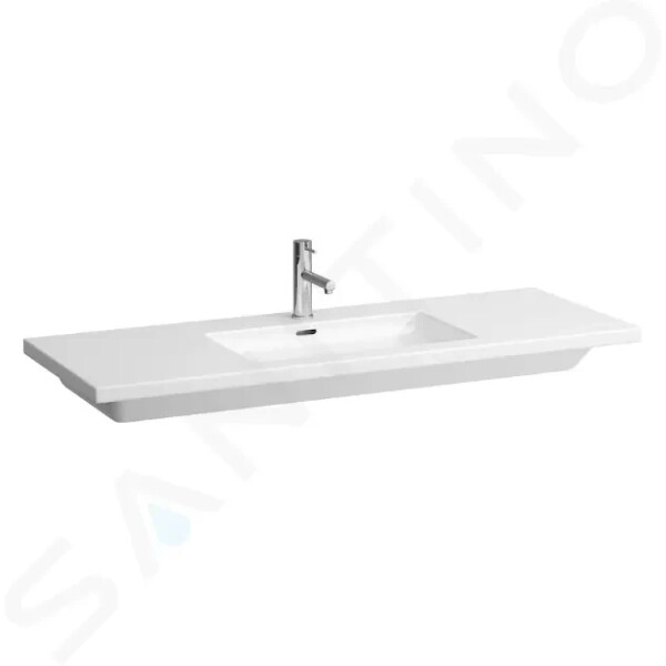 Laufen - Living Umyvadlo nábytkové 1300x480 mm, se 3 otvory pro baterii, bílá H8164350001081