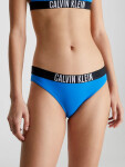 Dámský spodní díl bikin KW0KW01983 C4X modrá černá Calvin Klein