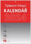 Kalendář 2024 nástěnný: Trhací týdenní A5