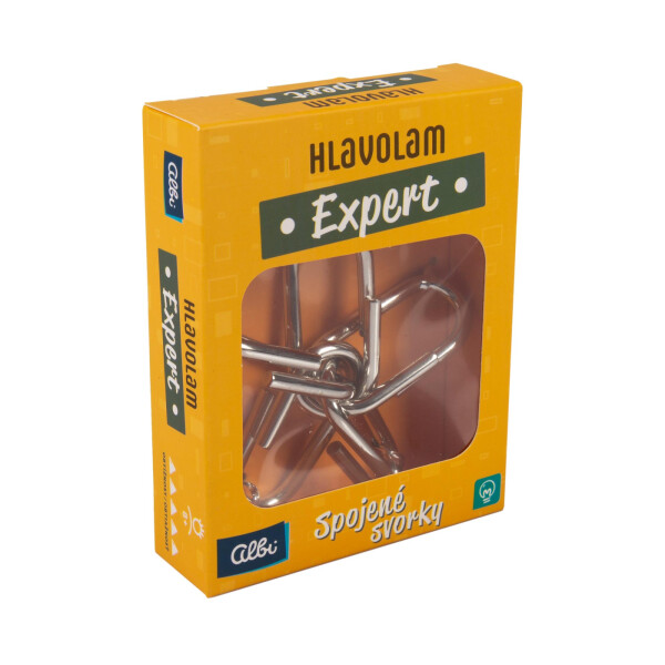 Hlavolam Expert - Spojené svorky - 5/5 - Albi