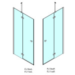 POLYSAN - FORTIS obdélníkový sprchový kout 1200x800 rohový vstup FL1012LFL1080R