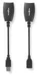 Nedis aktivní USB adaptér USB-A/RJ45 / Adaptér / USB 1.1 / 12 Mbps / 0,2 m (CCGB60EXTBK500)