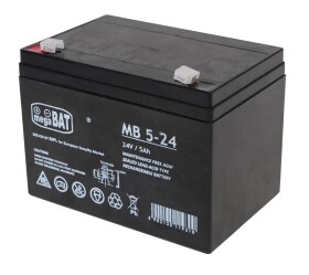 Mamido Gelová baterie pro elektrická autíčka 24V 5Ah