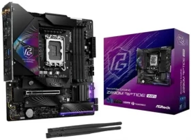 ASRock RIPTIDE WiFi / Z890 / LGA 1851 / 4x DDR5 / PCIex16 / 2.5GLAN / mATX (90-MXBPK0-A0UAYZ)