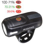 SIGMA AURA 45 USB přední černé