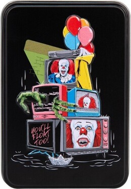 Pennywise Hrací karty (plechový box) - Paladone