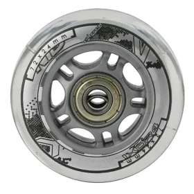 NILS Extreme Sestava čirých PU koleček 72x24 + ložiska ABEC7 (5907695515947)