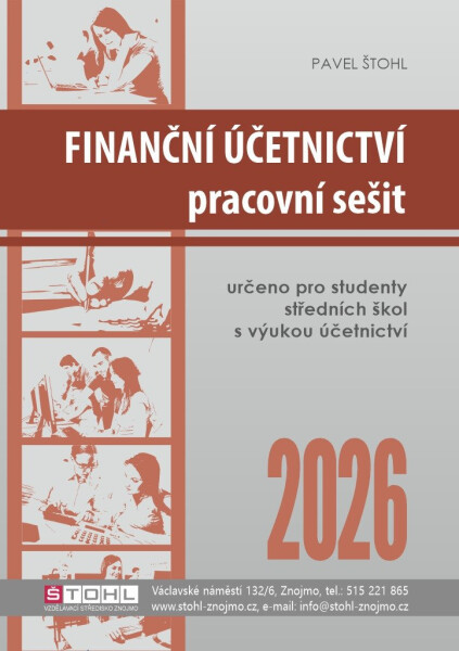 Finanční účetnictví - pracovní sešit 2026 - Pavel Štohl