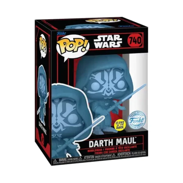 Funko POP! Darth Maul (Star Wars) Limited Edition (Glows in The Dark)