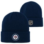Outerstuff Dětská zimní čepice Winnipeg Jets NHL Cuffed Knit