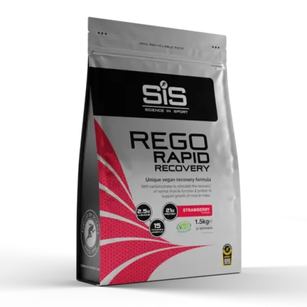 REGO Rychlé zotavení - Věda ve sportu (jahoda, 1500 g) (69004-5-1500g-strawberry)