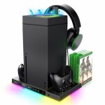 IPega XBX024S Multifunkční Nabíjecí RGB Stojan s Chlazením pro Xbox (57983122487)