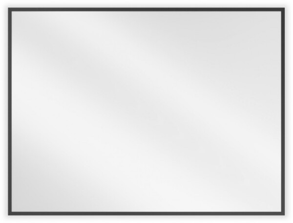 MEXEN - Loft zrcadlo 80 x 60, černý rám 9852-080-060-000-70